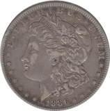 1886 SILVER NEW ORLEANS ONE MORGAN DOLLAR USA