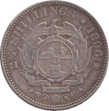 1896 SILVER SOUTH AFRICA HALF CROWN