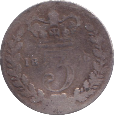 1886 THREEPENCE ( NF )