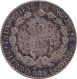 1901 SILVER 10 CENTS FRANCE