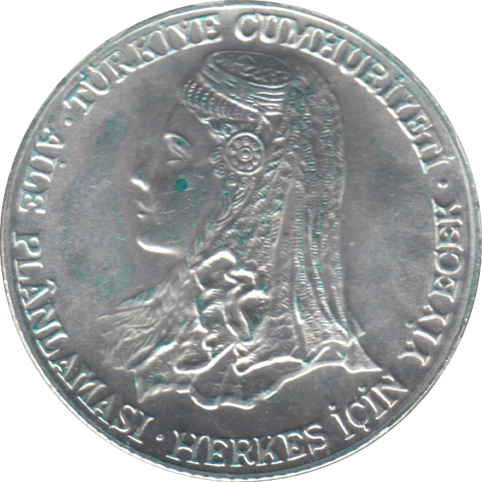 1979 TURKEY SILVER 150 LIRA