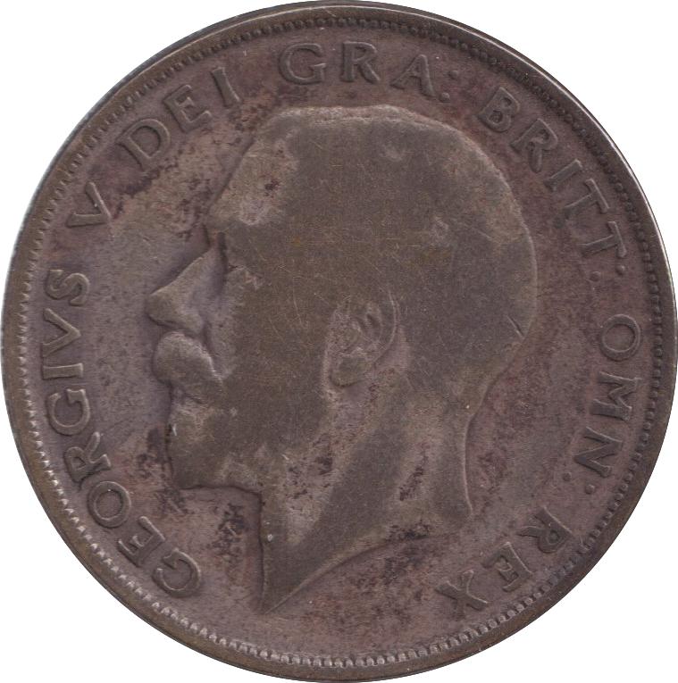 1923 HALF CROWN ( NF )