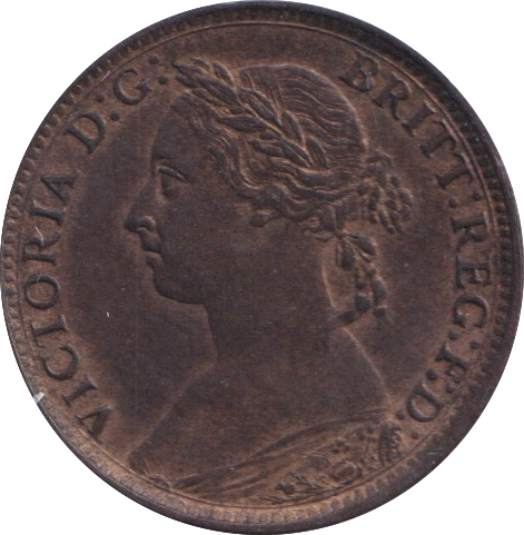 1884 FARTHING ( GVF )