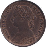 1884 FARTHING ( GVF )