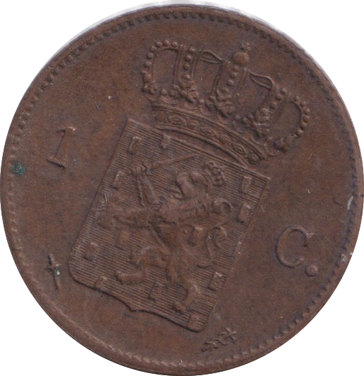 1890 NETHERLANDS CENT ( AUNC )