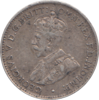 1914 SILVER THREE PENCE AUSTRALIA
