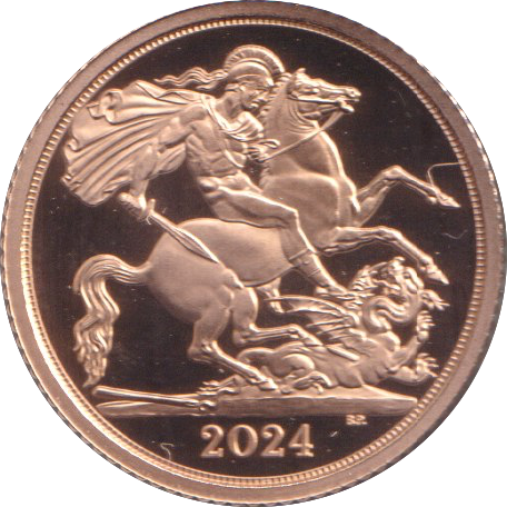 2024 GOLD HALF SOVEREIGN ( PROOF )