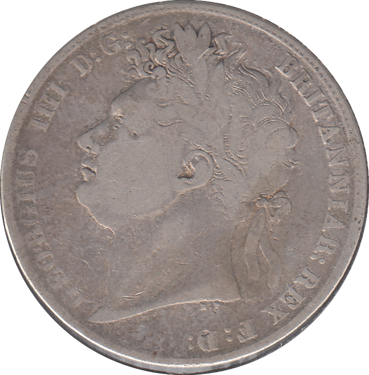 1823 HALFCROWN ( GF )