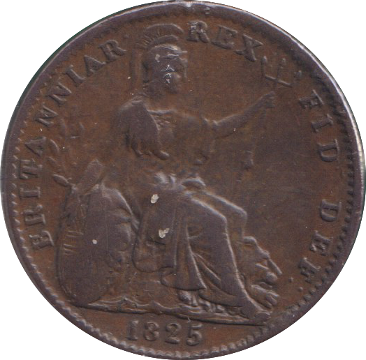 1825 FARTHING ( GF )