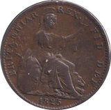1825 FARTHING ( GF )