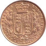 1866 GOLD SOVEREIGN ( GVF )