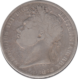 1823 HALFCROWN ( GF )