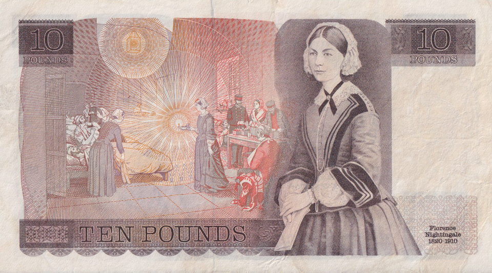 TEN POUNDS BANKNOTE PAGE REF £10-32 ( VF )