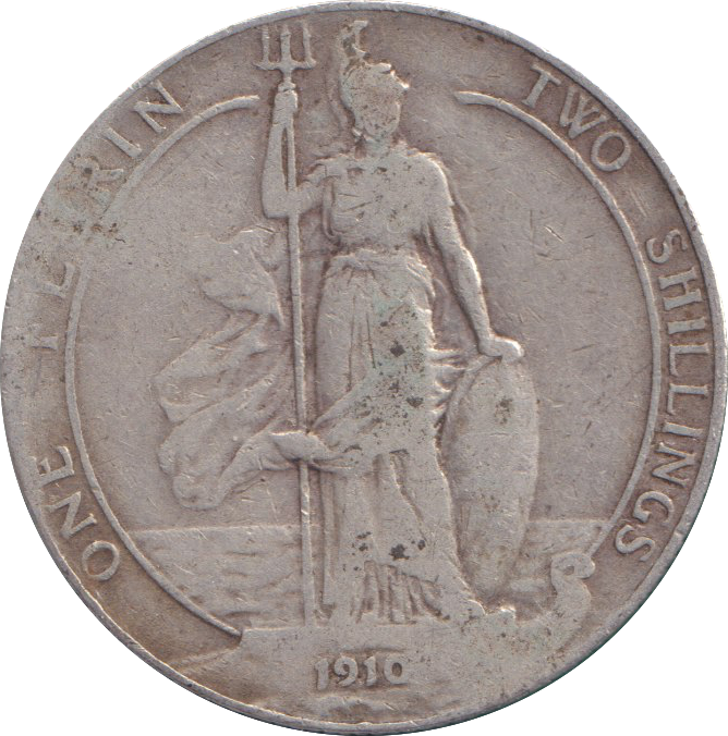 1910 FLORIN ( FINE )