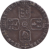 1758 SIXPENCE ( GVF )