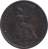 1827 FARTHING ( GF )