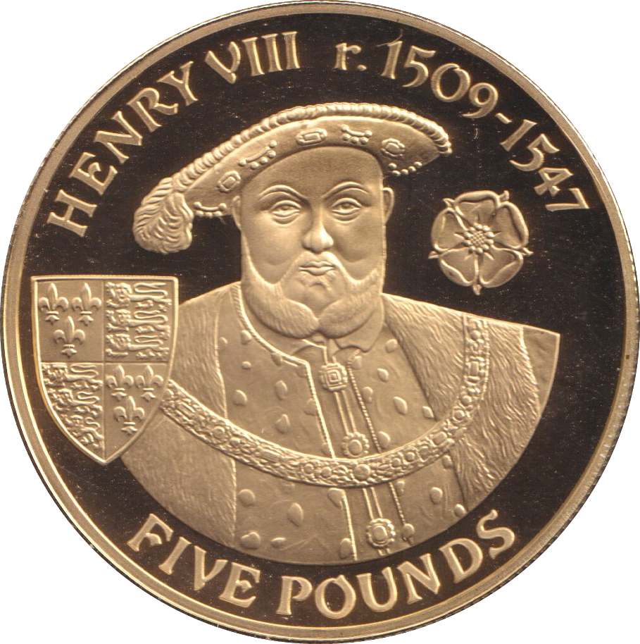 2007 FIVE POUNDS HENRY VIII