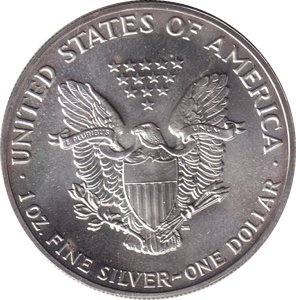 1989 SILVER LIBERTY DOLLAR USA