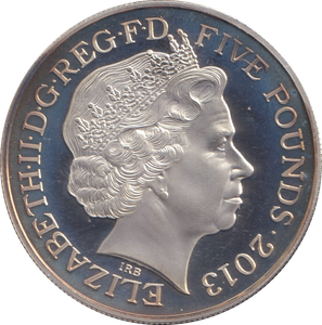 2013 SILVER PROOF 5 POUNDS TO SERVE