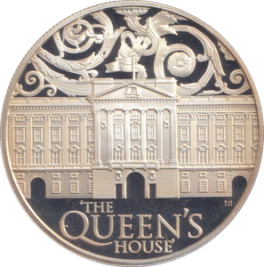 2013 SILVER PROOF 2 DOLLARS NIUE ISLANDS THE QUEENS HOUSE