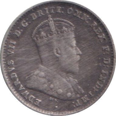 1910 AUSTRALIA THREEPENCE