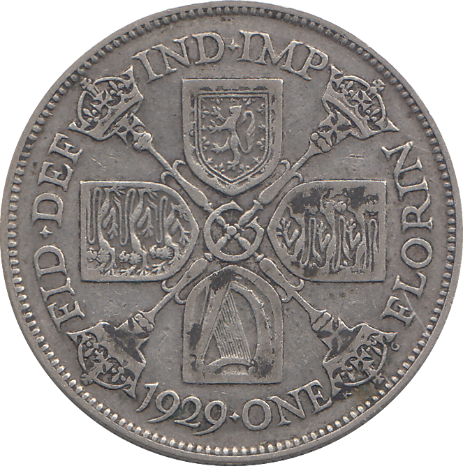 1929 FLORIN ( FINE )