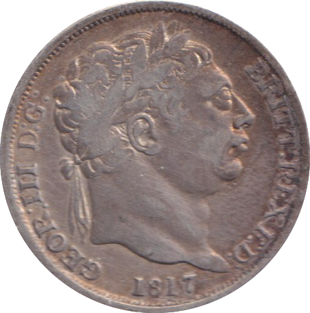 1817 SIXPENCE ( GF )