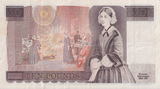 TEN POUNDS BANKNOTE PAGE REF £10-35 ( VF )