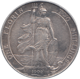 1902 FLORIN ( EF )