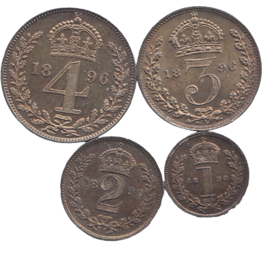 1896 MAUNDY SET