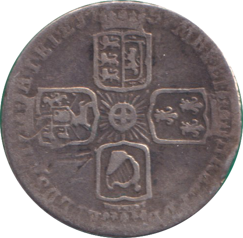 1757 SIX PENCE ( FINE )