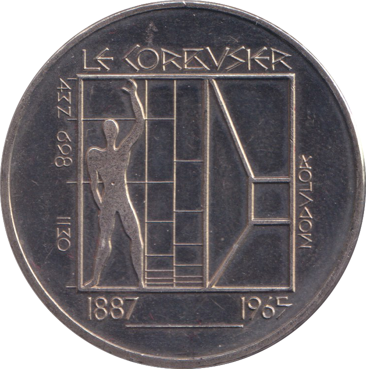 1965 FIVE FRANC SWITZERLAND