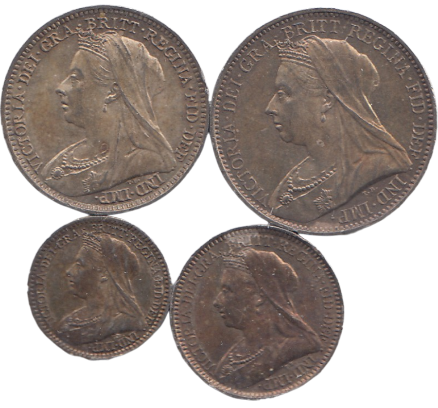 1896 MAUNDY SET