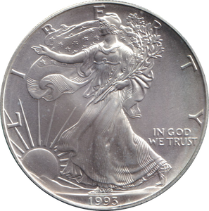 1993 SILVER DOLLAR USA
