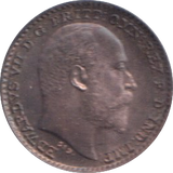 1907 MAUNDY ONE PENNY ( UNC )