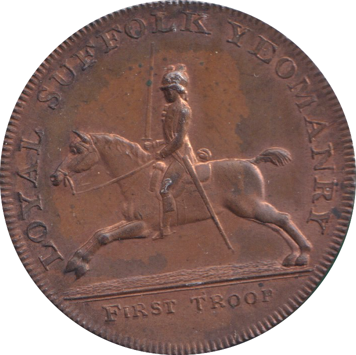 1794 HALFPENNY TOKEN SUFFOLK