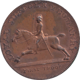 1794 HALFPENNY TOKEN SUFFOLK