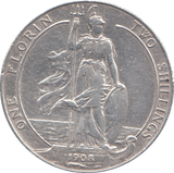 1908 FLORIN ( VF )