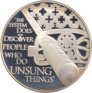 2012 SILVER PROOF FIVE DOLLARS BERMUDA UNSUNG
