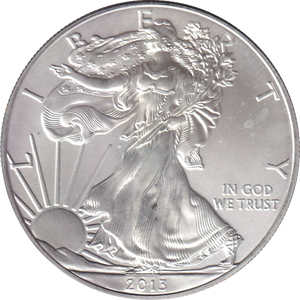 2013 SILVER LIBERTY DOLLAR USA