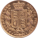 1838 GOLD SOVEREIGN ( GF )