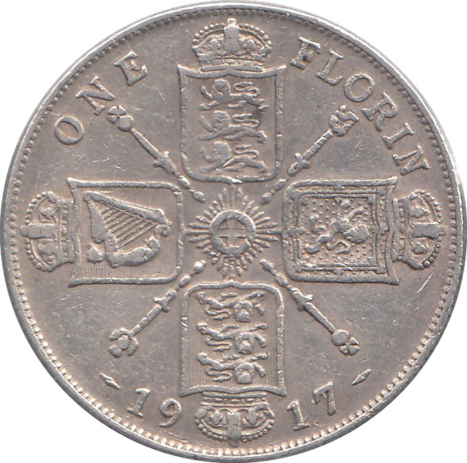 1917 FLORIN ( VF )