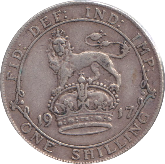 1917 SHILLING ( VF )