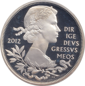 2012 SILVER PROOF FIVE POUNDS