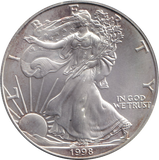 1998 SILVER DOLLAR USA