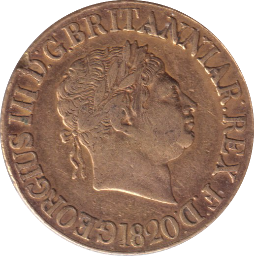 1820 GOLD SOVEREIGN ( GVF )