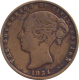 1854 VICTORIAN TOKEN KEEP YOUR TEMPER