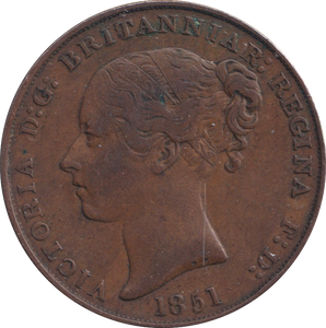 1851 JERSEY 1/13 SHILLING