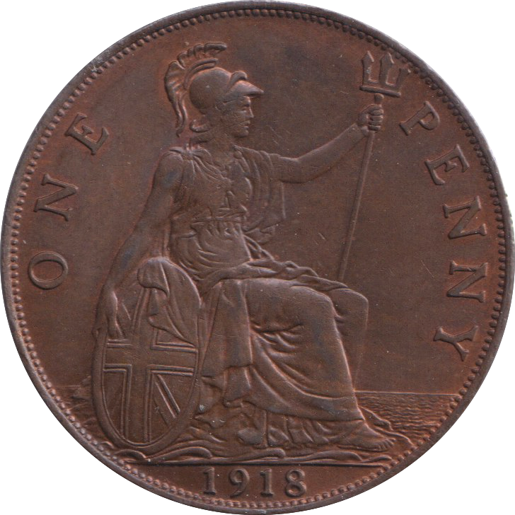 1918 PENNY ( UNC )