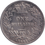 1861 SHILLING ( VF )